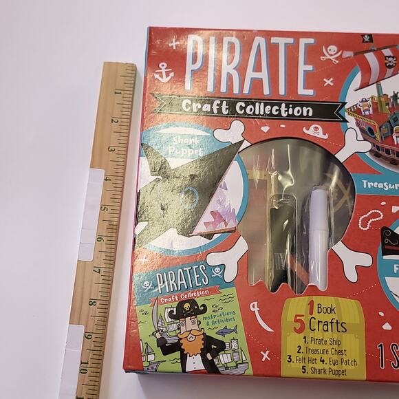 Pirates Make Your Own Pirate Ship Kit Imagine by Bendon Craft-Structions - Picture 10 of 11